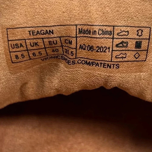 Vionic Size 8.5 Women Loafer Blue Suede Support Lace Up - Picture 6 of 7